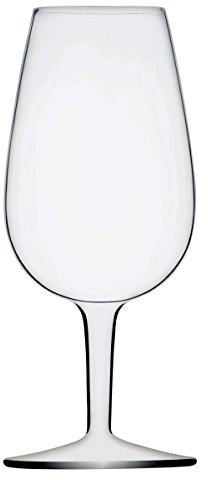 Luigi Bormioli 6 copas de cata de vino ISO de vidrio transparente de 21,5 cl, ideal para degustación de vino y eventos