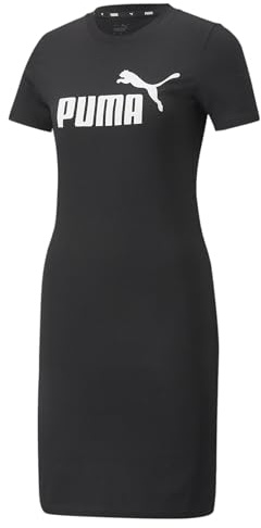 PUMA Slim Tee Dress, Vestido Mujer, Preta (Black), XL