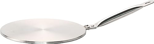 Tarrington House Adattatore per piano cottura a induzione, acciaio inox, Ø 19 cm