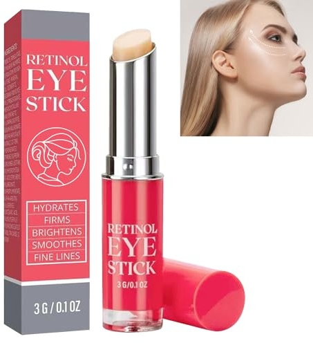 Stick per Gli Occhi al Retinolo,Crema Stick Antietà per Occhi al Retinolo,Crema per Gli Occhi al Retinolo,Crema Contorno Occhi al Retinolo,Crema Contorno Occhi al Retinolo per le Rughe