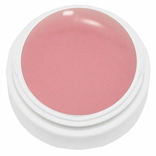 KM-Nails, gel unghie per trucco camouflage, colore rosa latteo coprente, si asciuga con raggi UV e LED, 5 ml, anche per Baby Boomer