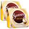 Senseo Kaffeepads Café Latte, Aromatischer Kaffee mit Cremig-milchigem Geschmack, Milchkaffee 2 x 8 Pads