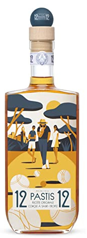 Pastis 12/12 édition Pétanque 45° 70cl