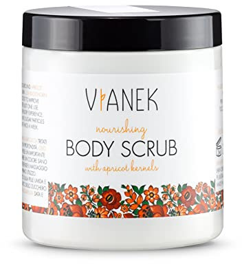 VIANEK pflegendes und glättendes Körperpeeling. Körper peeling bei Pickeln auf dem Rücken & Körper, Unreiner Haut & Eingewachsenen Haaren. Vegan Naturkosmetik Größe 265g.