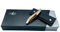 Forge de Laguiole Sommelier Bruyere Inox Satiniert, handgefertiges Kellnermesser weiches Lederetui + Poliertuch