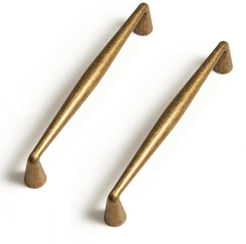 SYZOW 6 Pezzi Colore bronzo antico da cucina in, 128mm Maniglie per Mobili da Cucina Maniglie Cucina Maniglie Armadio Maniglie Cassetti Moderni