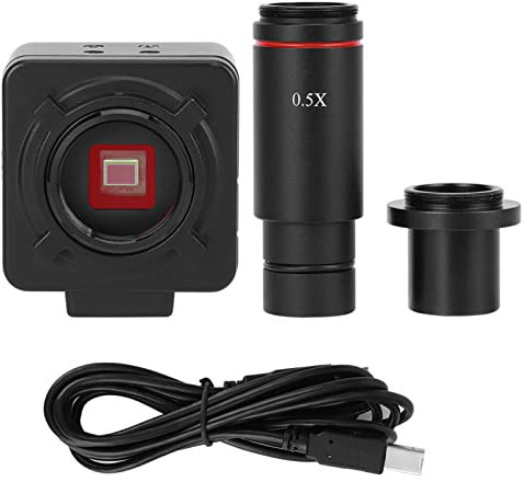 5,0 MP SB Digital-Mikroskop-Kamera, Industrielle CMOS-Kamera, Elektronenmikroskop-Umrüstsatz, Hochauflösende Mikroskop-Bildgebung, USB-Power-Mikroskop-Adapter