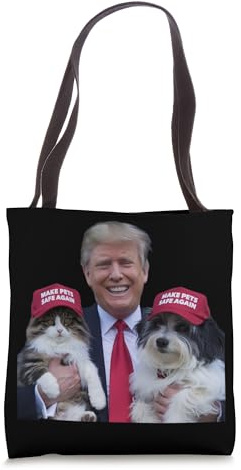Make Pets Safe Again Trump’s Pet Protection Plan Tote Bag