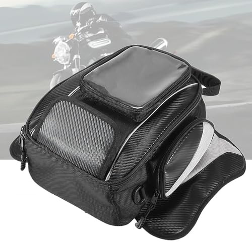 POIBNZ Borsa Serbatoio Moto Magnetica per BMW R 1250 GS Adventure 2018-2023 2024, Zaino da Moto di Grande capacità Multifunzionale, Borsa Portaoggetti per La Navigazione da Viaggio in Moto