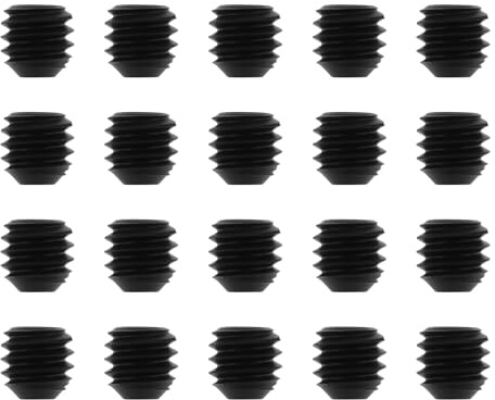 Briny River 100 viti a perno esagonale per macchina da cucire industriale, 3 mm x 3 mm, SS-8080310-TP, compatibile con Brother, compatibile con Juki