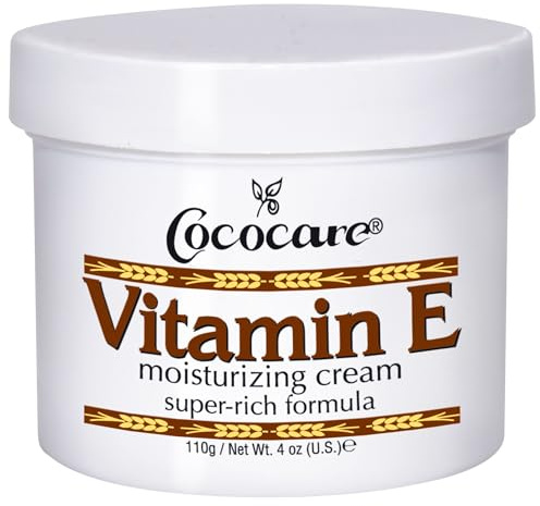 Cococare Vitamin E Super Rich Formula Feuchtigkeitscreme – hochwirksame Hautfeuchtigkeitscreme – 118 ml