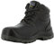 SAFETY JOGGER Safety Boot - BESTBOY - Steel Toe Cap S3/S1P Work Shoe for Men or Women, Anti Slip Puncture Resistant Steel Sole, Shock Absorbing, Water and Oil Repellant Safety Shoe, UK 8 EU 42, Black Leather