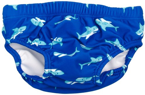 Playshoes Pantalones de Pañales con Protección UV Unisex niños, Hai, 74-80
