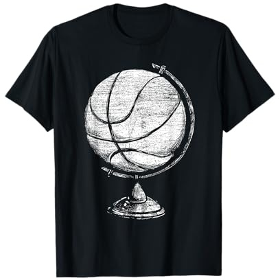 Die Welt ist ein Basketball T-Shirt