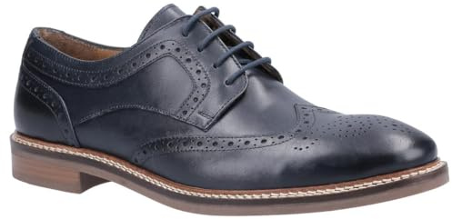 Hush Puppies Mens Bryson Oxford, Navy, 9 UK