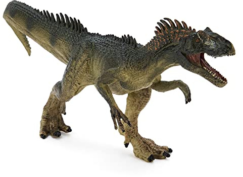 Zappi Co Childrens Allosaurus Dinosaur Figure Toy (23cm Length) Realistic Detailed Dino Collection for Kids - Action Figures for Playtime Fun & Learning