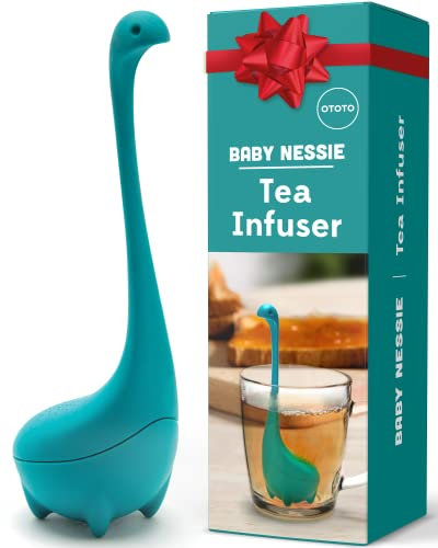 Ototo Nessie Infusore, Silicone, Blu, 5.5x15x5.5 cm
