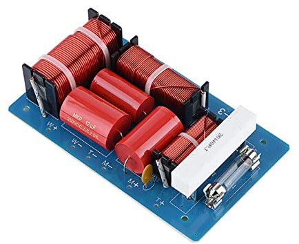 Speaker Frequency Divider Board, Treble Alto Bass 3 Way High Power Hi-Fi Audio Crossover Filter - Frequency Distributor DIY Module
