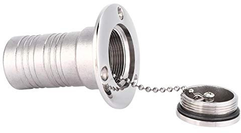 Alomejor Marine Kraftstoff Füllstoff Edelstahl Füller Boots Tank Edelstahl 316 mit Keyless Kappe(38mm)
