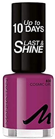 Manhattan Last und Shine Nagellack, Nr.830 Cosmic Girl, 1er Pack (1 X 10 ml)
