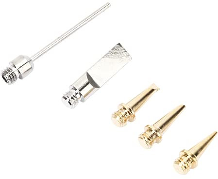 Soldering Iron Tips, Butane Soldering Iron Soldering Tips Replacement Solder Tips Kit Solder Iron Tips Soldering Tips for Multipurpose Soldering for Gas Soldering Irons Welding