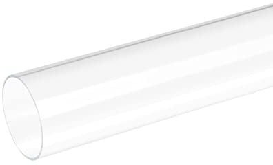 DMiotech 46mm x 50mm 8 Trasparente Acrilico Tubo Rigido Plastica Tubo per Acquario Acqua Tubo, Acqua Raffreddamento Sistema, Idraulico