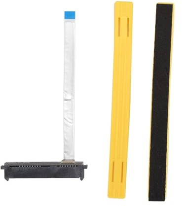 Agatige HDD SATA Hard Drive Connector Cable, HDD Hard Disk Drive Cable Replacement 10 Pins Flat Speed Interface Adapter Laptop Accessories for HP 14-CE1001TU, 14-CE1002TU, 14-CE1003TU, 15-CE 008TU