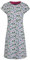 Weird Fish Tallahassee Organic Jersey Dress Washed Blue Size 20