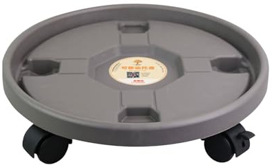 Vmiorzq Support à roulettes pour Pot de Fleurs Lourd, soucoupes, Support de Palette de, Rouleau de pour Pot de Fleurs d'extérieur