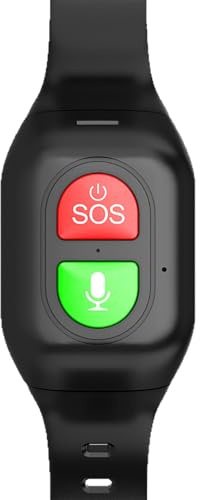 OSPSHPG Reloj Inteligente 4G para Personas Mayores, con Alerta Automática De Caídas, Botón De Emergencia SOS, Recordatorio De Medicamentos Y Localizador para Pacientes con Demencia Y Alzheimer.