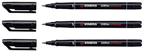 Stabilo® Folienschreiber OHPen universal Superfein, permanen VE=3