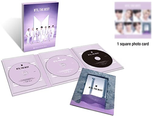 BTS, The Best - Edition A [Coffret 2CD + BR + Cartes postales - Tirage Limité]