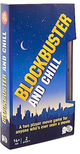 Blockbuster and Chill: Film-Brettspiel für 2 Spieler, für Erwachsene und Familien