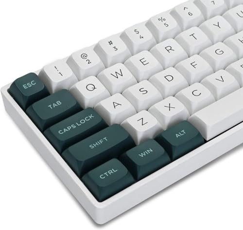 dagaladoo PBT-Tastenkappen, 60%, 65%, 100%, japanischer Stil, ISA-Profil-Tastenkappen, für mechanische Tastaturen mit 60%, 65%, 75%, 100% TKL US-Layout (189 Tasten)