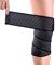 SEAFRONT Schwarze Hochelastische Gummiband Bandage Klett Klettband Sport Waden Oberschenkelbandage Knieorthese Kompressionsbandage Stützbandage BRAC