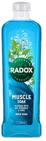 Radox Muscle Therapy Bath Soak, Blue
