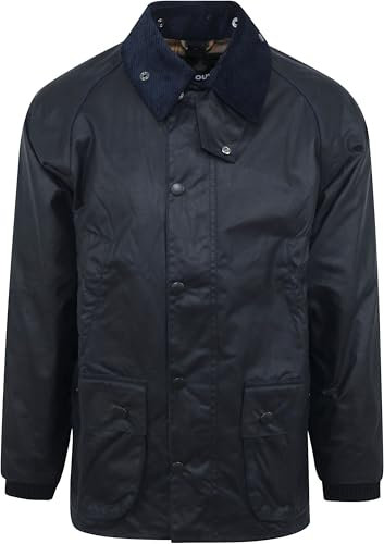 Barbour Klassische Bedale Wachsjacke - Grösse 46 - Herren - Bekleidung