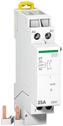 contacteur - 25a - 2 contacts no - 230 volts - schneider prodis a9c15185