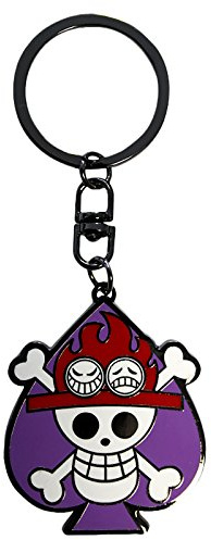ABYstyle One Piece Skull Ace Keychain