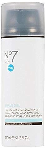 Boots No7 Men Sensitive Care Shaving Gel 150.ml