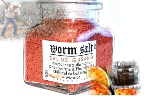Sal de Gusano condimento tradizionale per tequila, cocktail e salsa 100 g
