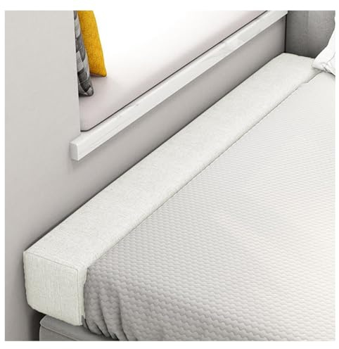 ELYSYSRL Riempitivo per Materassi, Letto Gap Filler Cuscino, Cuscino per Testata, Connettore per letto Doppio/Materasso, per Riempire lo Spazio tra la Testiera e il Materasso(Beige,160x10x25cm)