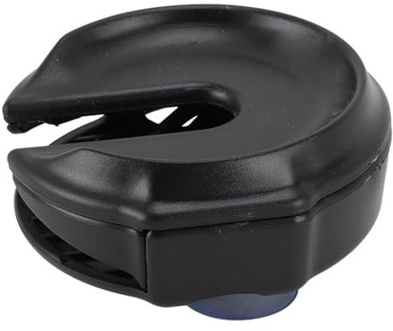 Fdit Soporte para Copas de Vino para Estante Portátil para Copas de Vino Al Aire Libre con 3 Accesorios para Picnics, Conciertos Al Aire Libre, Playa, Negro