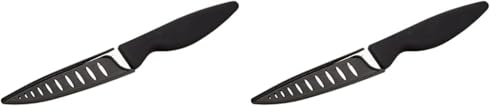 Pradel Jean Dubost 1/10509 Couteau Céramique Lame Noir (Lot de 2)