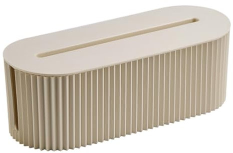 Kabelbox kabelbox kabelhanteringsbox stor kapacitet skrivbord kabelorganisatör med lock överspänningsskydd för att dölja röriga kablar för nasc