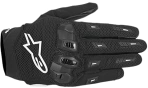 Alpinestars Sp X 5 Air Motorrad Handschuhe, schwarz/weiß, M