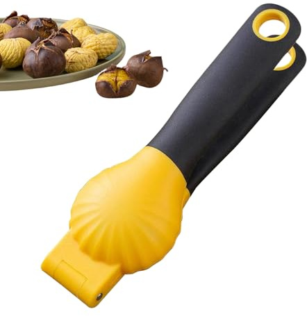 Cortador De Castañas - Utensilios de Cocina de Acero Inoxidable - Abridor De Nueces | Para Descascarar Frutos Secos En Oficina Cocina Camping Picnic Para Niños Adultos Y Mayores