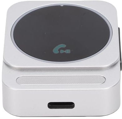 HUSHUI Adaptador Auxiliar, Audio Inalámbrico para Automóvil con Tecnología 5.3 para Parlantes Estéreo Domésticos, Auriculares, Reproductores de MP3