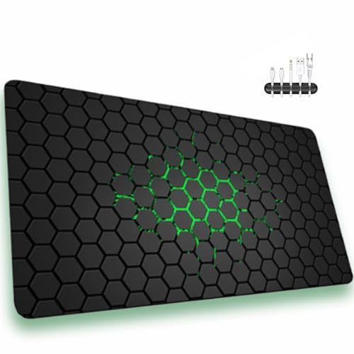 Alfombrilla Ratón Gaming, 800x300, Alfombrilla XXL, Tapete Rato XXL, Mouse Pad, Alfombra Escritorio, Mouse Pad Gaming, Alfombrillas Raton, Almohadilla Raton, con Cubierta Camara. (1 ud.)