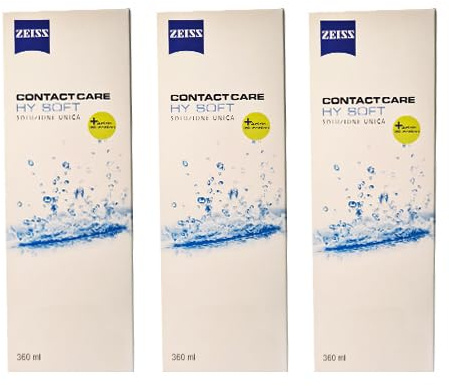ZEISS Contact Care Hy Soft 360ml - 3 Pack